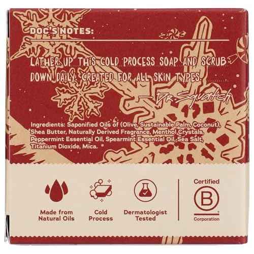 Dr. Squatch Limited Edition Bars (Frosty Peppermint), 5 ounces