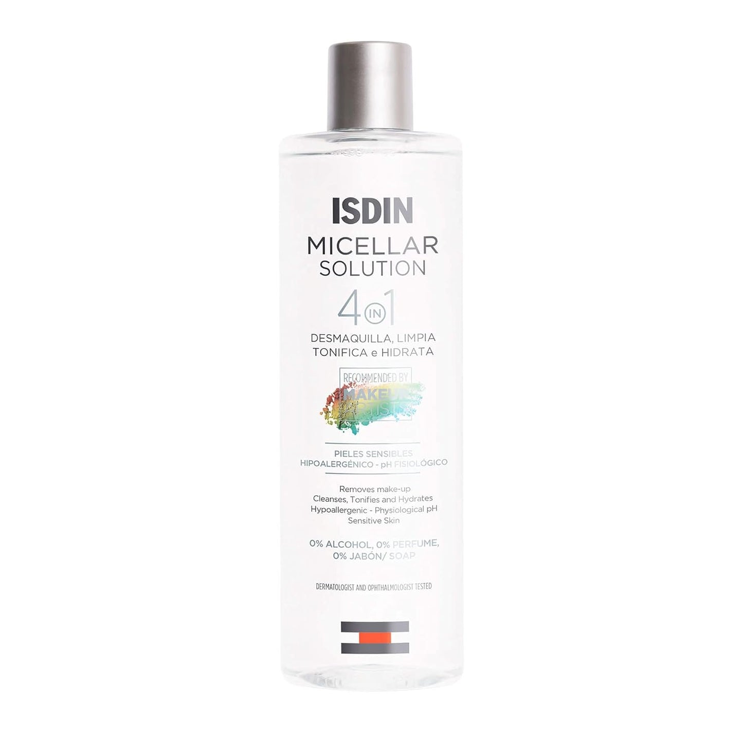 ISDIN Micellar 4-in-1 Facial Cleansing Water - Hydrating Toner & Makeup Remover for Sensitive Skin | 13.5 FL OZ