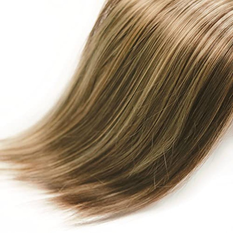 Blonde Bundles Human Hair Straight Bundles 18 20 22 Inch Unprocessed Brazilian Virgin Remy Hair 3 Bundle P4/613 Highlight Blonde Straight Human Hair Extensions 50 Gram Per Bundle