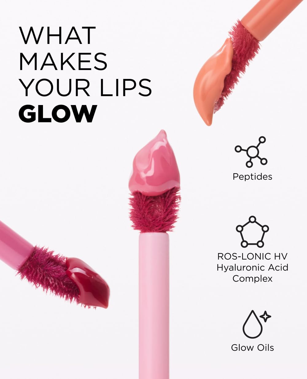 EITHER& Dewy Syrup Tint 02 – Tokyo Blossom | Vibrant & Fresh Color Lip Tint, All-Day Juicy Glow, Smudge-Proof, Hydrating, Long-Lasting, Non-Sticky Formula (4.3g)