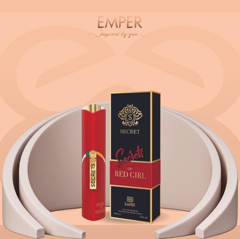 Emper Secrets Red Girl Perfume for Women - 100ml | Elegant Floral Fragrance