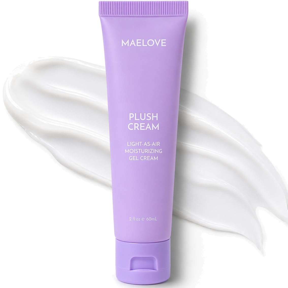 MAELOVE Light-as-Air Gel Moisturizer - Hydrating Squalane & Hyaluronic Acid for Sensitive Skin | 1.7 oz