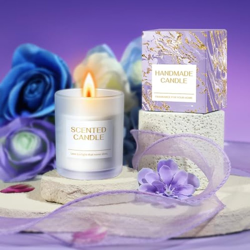 Christmas Gifts for Women, Birthday Gifts for Women, Christmas Gifts for Mom Spa Gifts for Wife, Girlfriend, Coworker, Grandma,Teacher Sister Christmas Gift, Gift Set Idea for Her-Purple Gift Basket