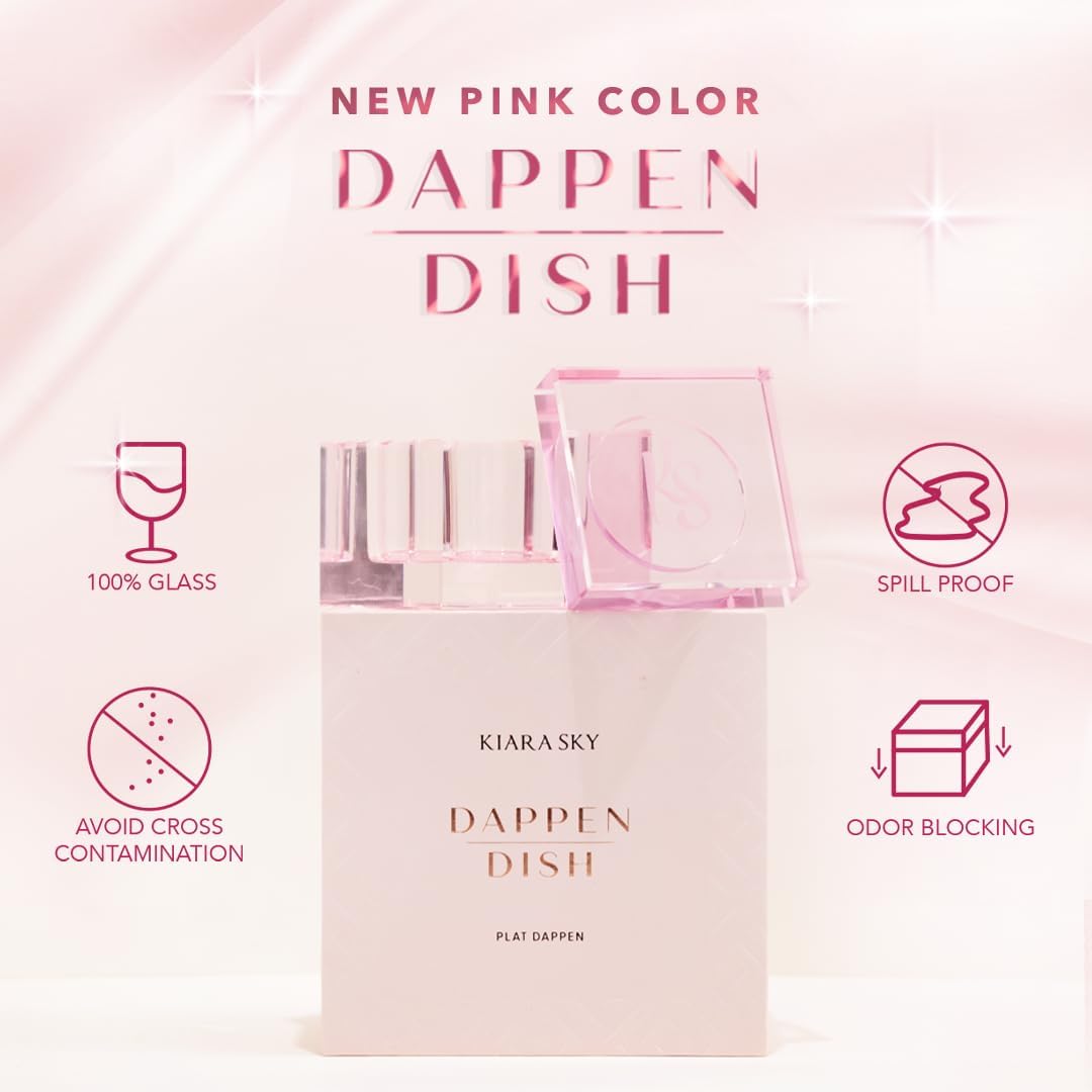 Kiara Sky Pink Dappen Dish