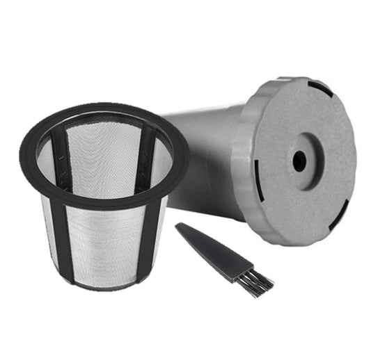 PREMIUM FILTERS DIRECT Reusable Coffee Filter fits KEURIG Classic 1.0 & Cuisinart Single Serve Brewers replaces your KEURIG My K-Cup/Cuisinart Filter + Micro Cleaning Brush
