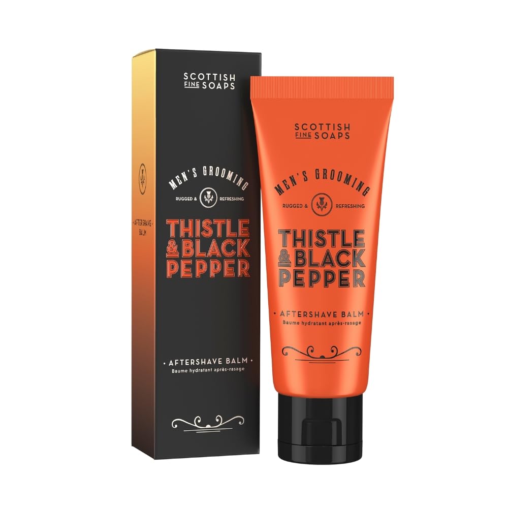 Thistle & Black Pepper Aftershave Balm - Soothing Formula | 75ml