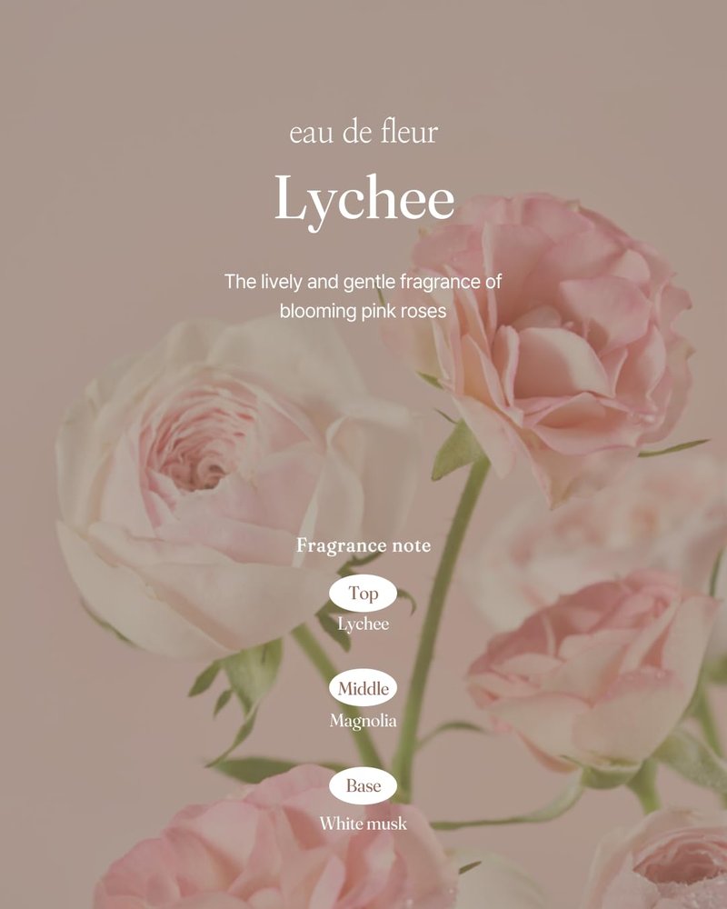 [Foellie] eau de fleur - Feminine Inner Beauty Perfume (for Underwear), Sweetly Floral Scents Fragrance, 5ml(0.169 fl oz)