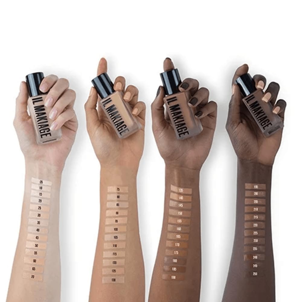 WOKE UP LIKE THIS FLAWLESS BASE FOUNDATION IL MAKIAGE Shade 165, 30 ML/ 1 FL OZ
