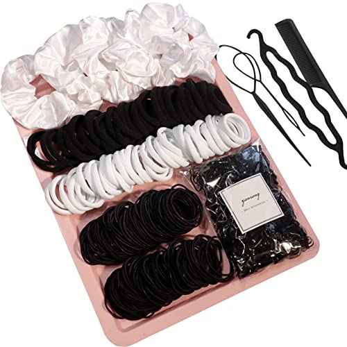 YANRONG 755PCS Hair Accessories for Woman Set Seamless Ponytail Holders Variety Hair Scrunchies Hair Bands Scrunchy Hair Ties 759 Piece Set