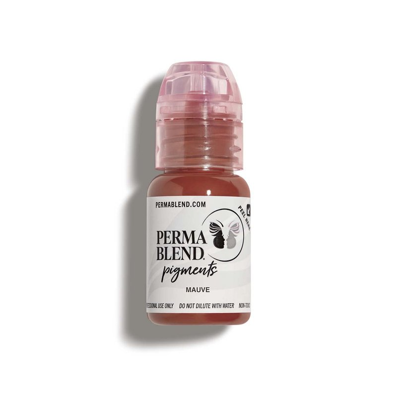 Perma Blend Mauve Tattoo Ink - Vegan Lip Blush Microblading Ink | 0.5 oz for Enhanced Color