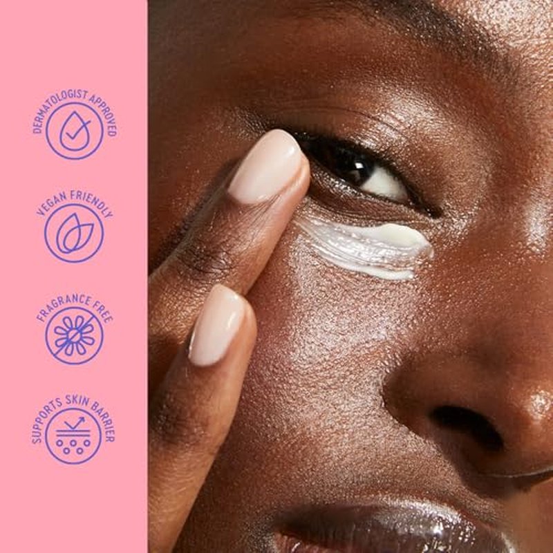 BYOMA Barrier Repair Eye Cream - Hydrating Eye Cream Increases Firmness + Elasticity - Strengthens Skin Barrier - .67 fl.oz