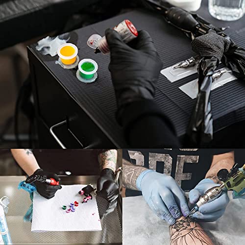 302Pcs Tattoo Ink Caps Holders Set, Urknall 300pcs Tattoo Caps and 2pcs Ink Cups Holders Mixed Size 100 Small 100 Medium 100 Large for Tattoos Ink Tattooing Suppies