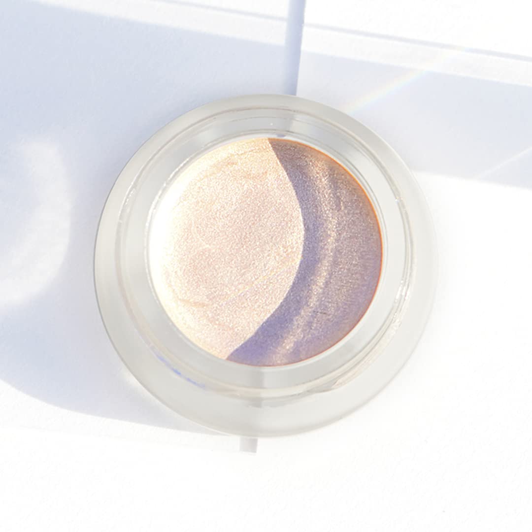 VENICS ORGANIC Diamond Glow Melted Organic Highlighter | 100% Natural, Vegan and Cruelty-Free | First Christmas (Sparkling rose gold)