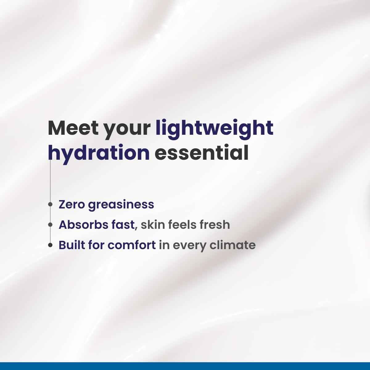 RE' EQUIL Oil Free Moisturiser Lightweight Moisturizer For Face Retains Essential Moisture Prevents Acne Breakouts Suitable For Normal, Oily Combination Skin 100G