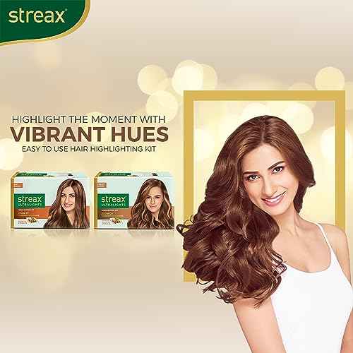 Streax Ultralights Hair Highlighting Kit Enriched with Argan & Walnut Oil - Soft Blonde - 2.10 fl Oz (60gr.)