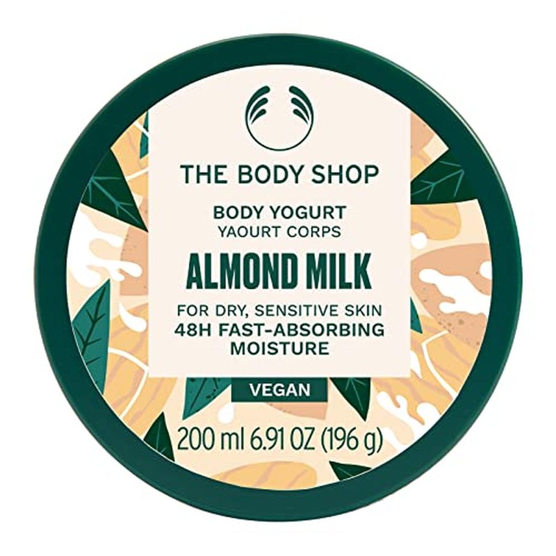 The Body Shop Almond Milk Body Yogurt ? Instantly Absorbing Hydration from Head to Toe ? For Sensitive Skin ? Vegan ? 6.91 oz