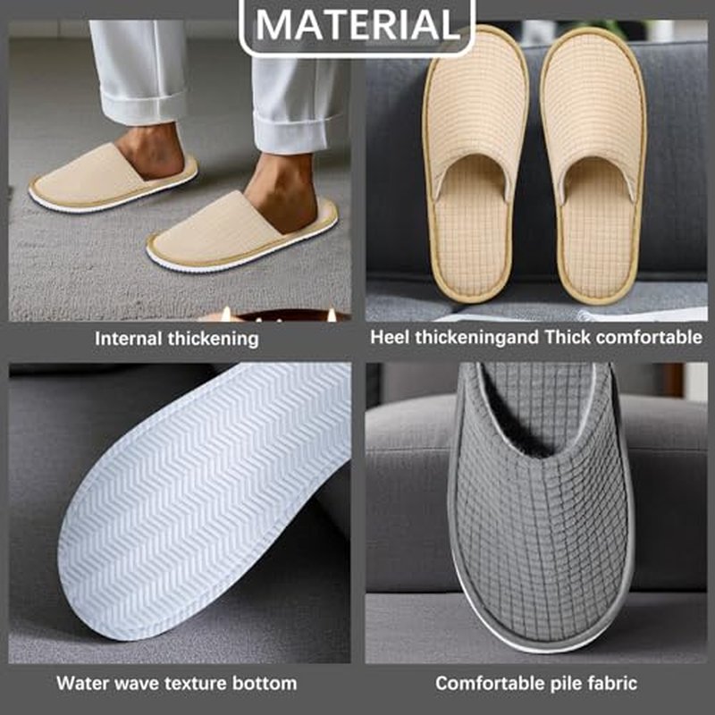 guest slippers disposable for guests Washable Reusable Which Can Be Used As Women Men House Indoor Bathroom Bedroom hotel