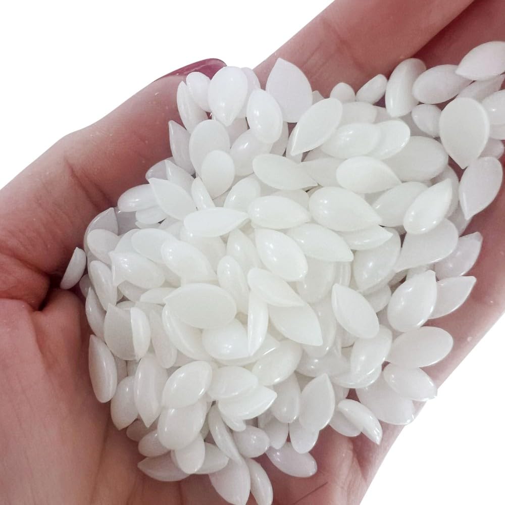 Waxness White Strawberry Thermochromic Hard Wax Beads 2.2 lb (1 kg), Rosin-Free, Low Temperature, For Sensitive Skin – Made in Italy