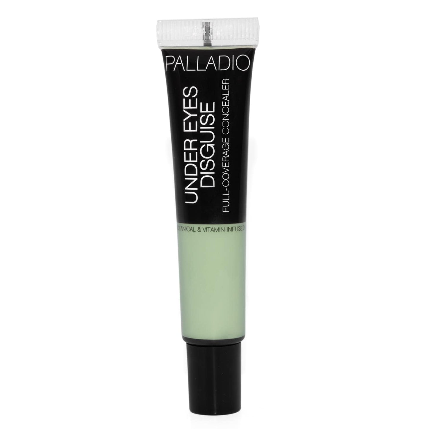 Palladio Full Coverage Concealer - Creamy Face & Under Eye Formula, Disguises Dark Circles, Blemishes, Fine Lines, Evens Skin Tone (Green Tea)