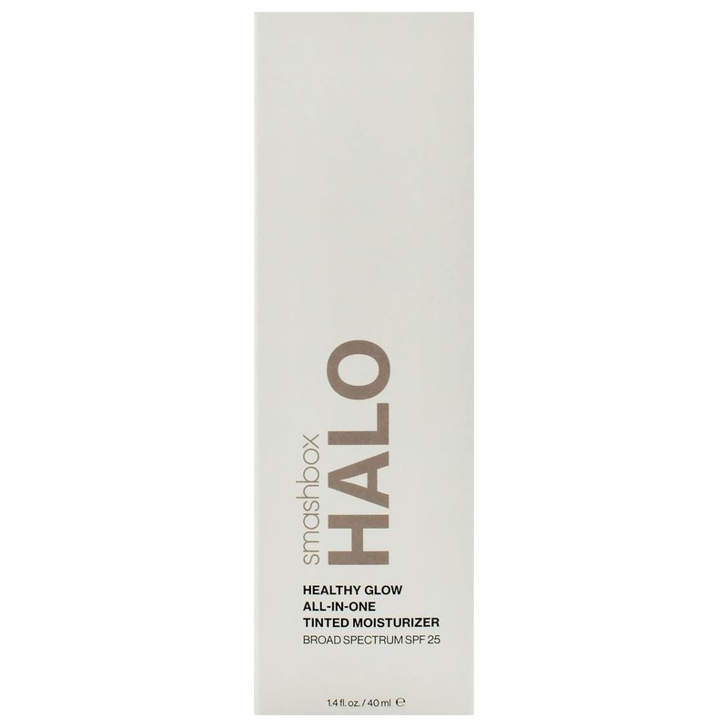 Smashbox Halo Healthy Glow Tinted Moisturizer - SPF 25 | Hydrating, Buildable Coverage with Hyaluronic Acid & Niacinamide