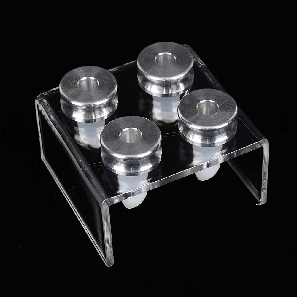 DIY Lipstick Mold - 9mm Silicone Lipstick Filling Tube for Handmade Lip Balm | 4 Holes Design