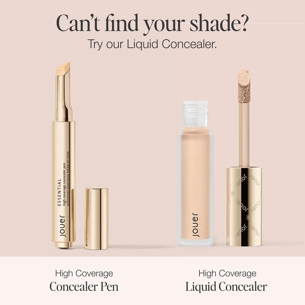 Jouer Essential High Coverage Concealer Pen, 09 Macadamia