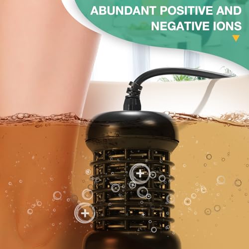 Ionic Detox Foot Bath Machine, Foot Detox Spa Ion Cleanse Chi Machine for Home Use Beauty Club Salon, Regain Health & Vitality with 5 Liners £¨Tub Not Include£©