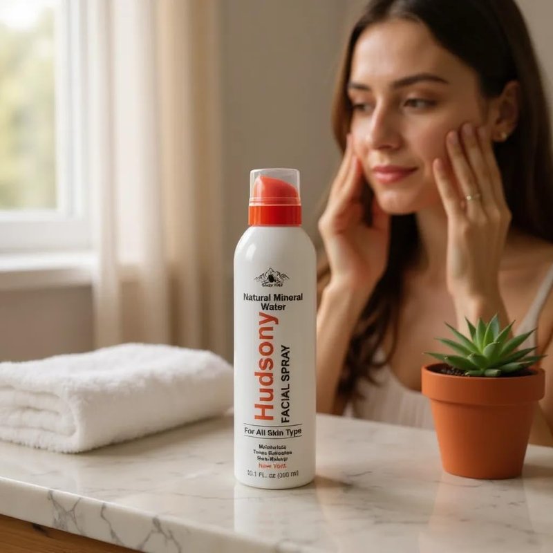 Hydrating Mineral Water Facial Spray - Refreshing Mist for Makeup Setting & Daily Skincare | Moisturizing Essential