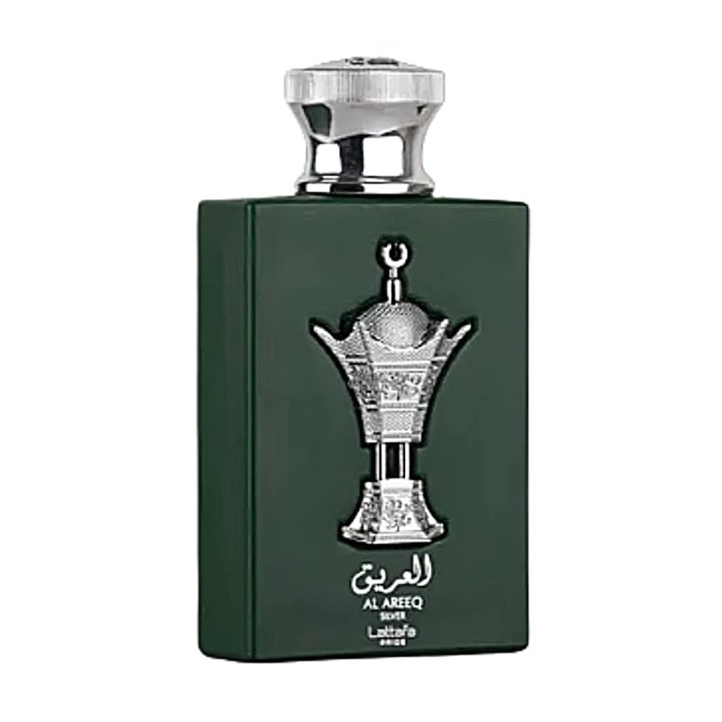 Lattafa Al Areeq Silver Eau De Parfum Spray for Unisex, 3,4 Ounce