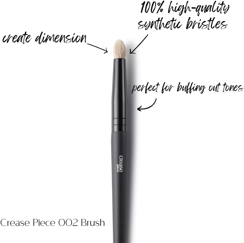 Classic Crease Brush Set - Professional Eyeshadow Blending Brushes for Perfect Makeup Application | 5-Piece Set