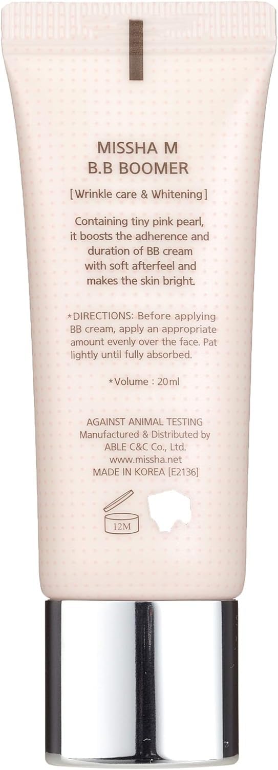 MISSHA B.B Boomer - Brightening Makeup Primer for Flawless Skin | Lightweight & Hydrating