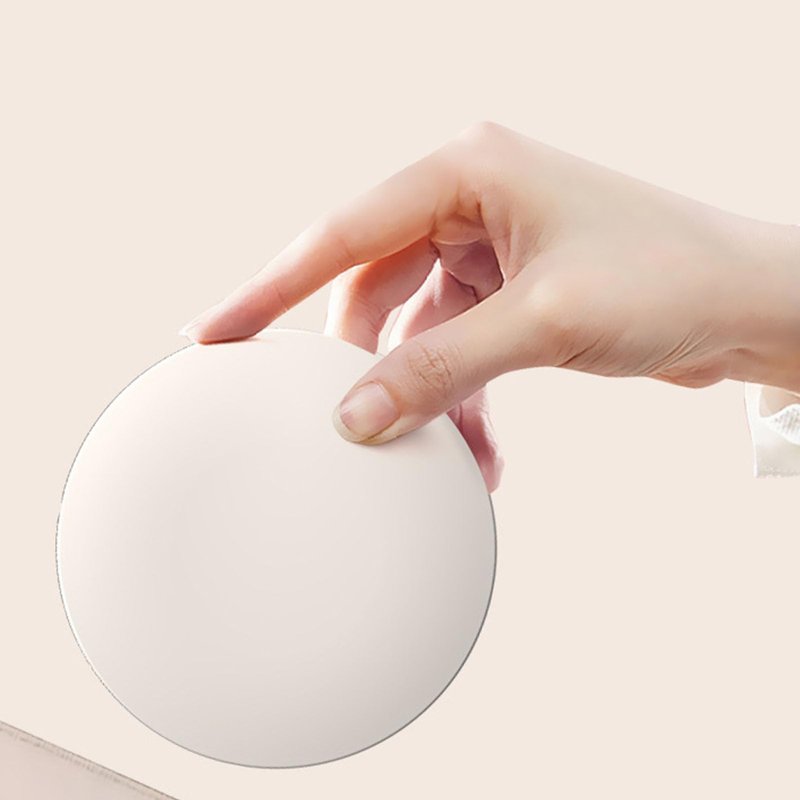 Vvikizy 2X Magnification Makeup Mirror with LED Light Mirror for Sunscreen Test with LED Light, Portable Cosmetic Mirror for Travel, Ideal for Sunscreen Compact & Travel Mirrors