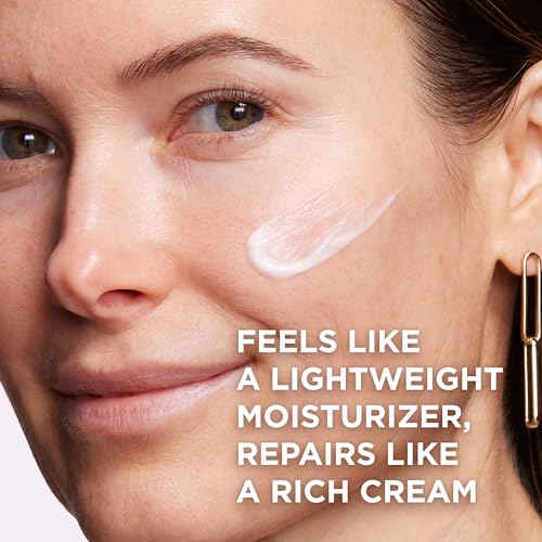 IT Cosmetics Confidence in a Cream Barrier Boost - Skin Barrier Repair Daily Face Moisturizer - Clinically Smoother, Softer Skin After 1 Use - Fragrance-Free, 100HR Hydration with Ceramide