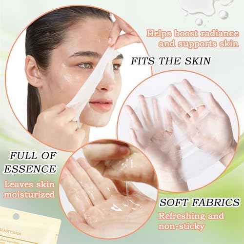 22PCS Face Mask Set,Moisturizing Facial Sheet Mask,Hydrating Face Mask Skin Care