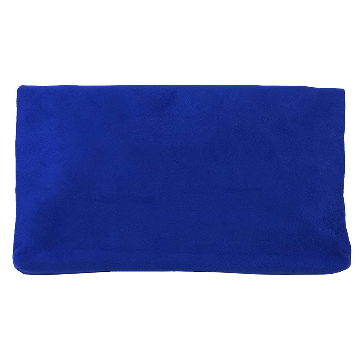 JNB Women's Faux Microsuede Mini Clutch Foldover Pouch with Twill Lining Gold Metallic 9x1x8 inches