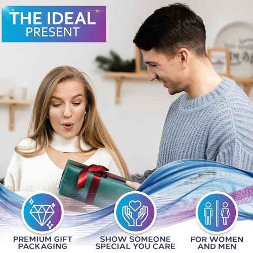 Aromatherapy Shower Steamers Gift Set, Six Fizzies - Uplifting, Relaxing, Stress Relief Scents for Women and Men - Self Care Home Spa Experience - Christmas Day Stocking Stuffers and Relaxation Gifts