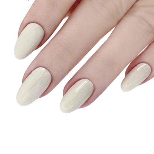 Gel Nail Polish, Milky White Nude Gel Polish, 0.27 fl oz