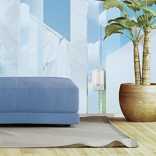 Glade PlugIns Refills Air Freshener Starter Kit, Scented Oil for Home and Bathroom, Clean Linen, 0.67 Fl Oz, 1 Warmer + 1 Refill