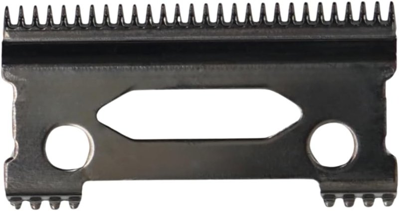 DLC Coated Steel Replacement Blade for Supreme Trimmer | Fade Blade Compatible with Darkstar72 & Most Hair Clippers - Black