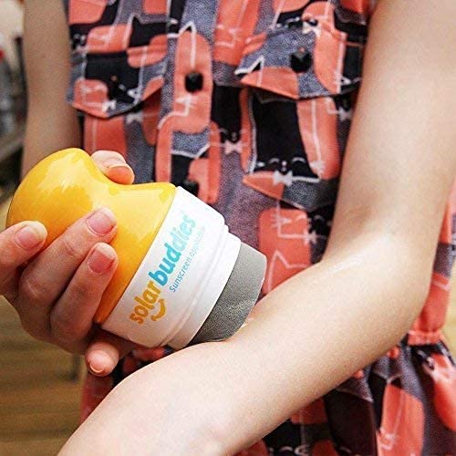 Duo GB Solar Buddies Refillable Roll-On Sponge Applicator - Travel Size 100ml for Sunscreen & Lotions