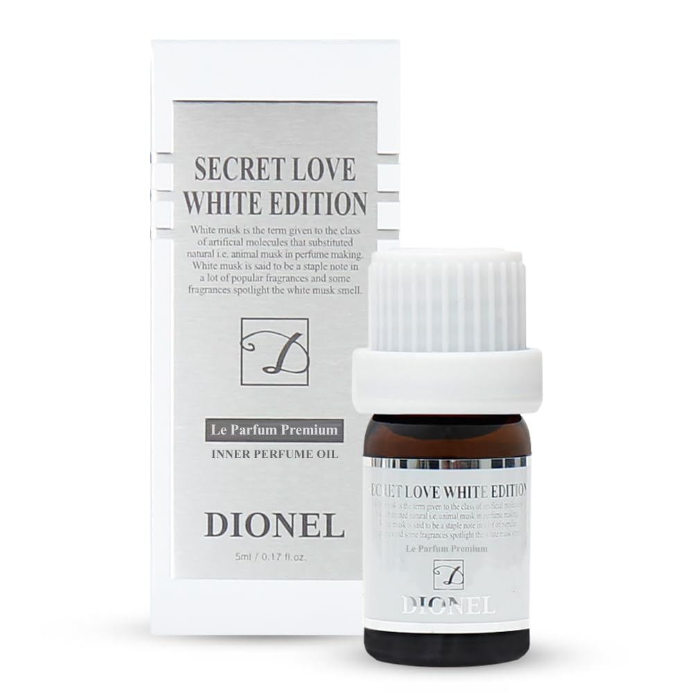 Dionel Secret Love White Edition inner perfume fragrance oil for underwear women Long-lasting feminine Enticing Musky Scent 5ml/0.17fl.oz