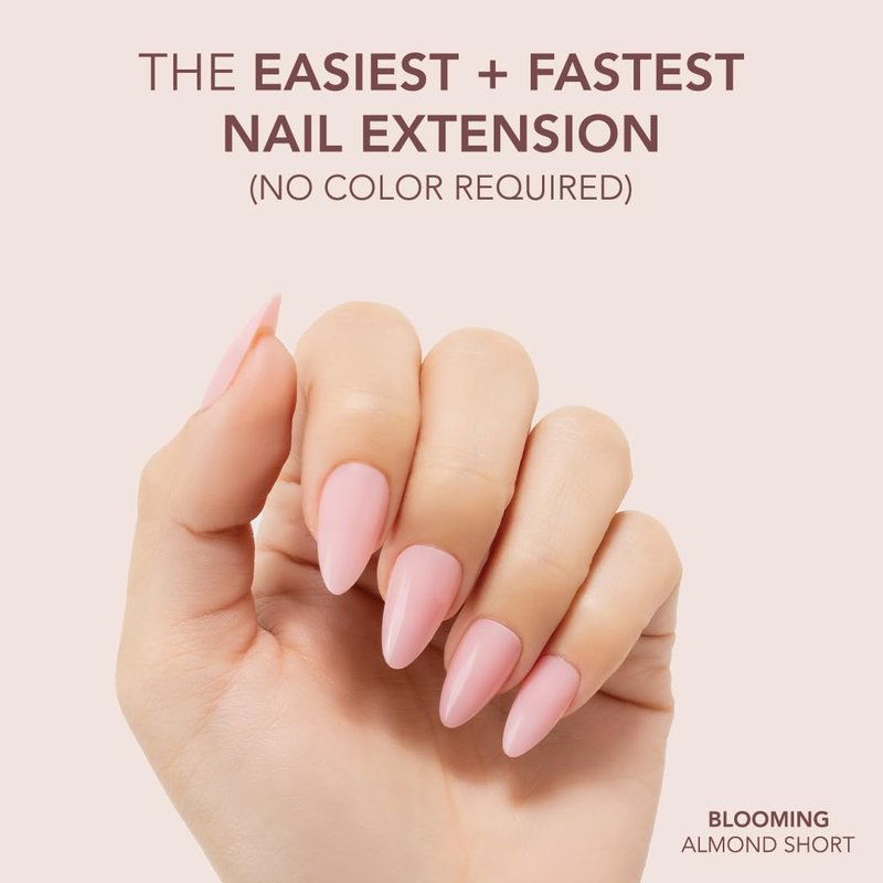 Cover Gelly Tip Case - Soft Gel Nail Extensions for Short Almond Nails | Kiara Sky