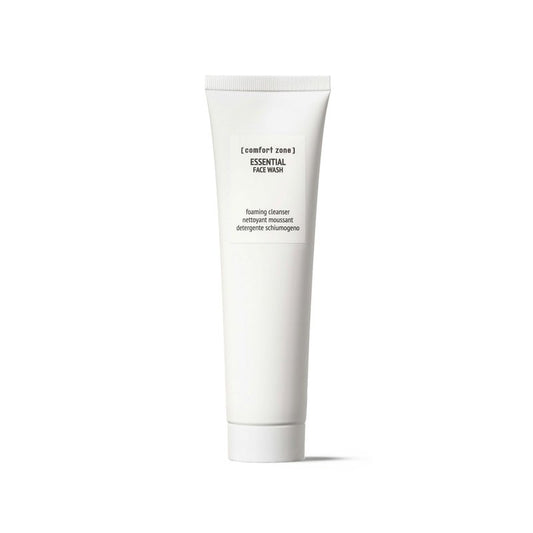 [ comfort zone ] Essential Face Wash, Gentle Foaming Cleanser, Removes Impurities & Makeup, Restores Luminosity, Clean Beauty, Vegan, Made in Italy, Daily Use, Young & Combination Skin, 5.07 Fl Oz