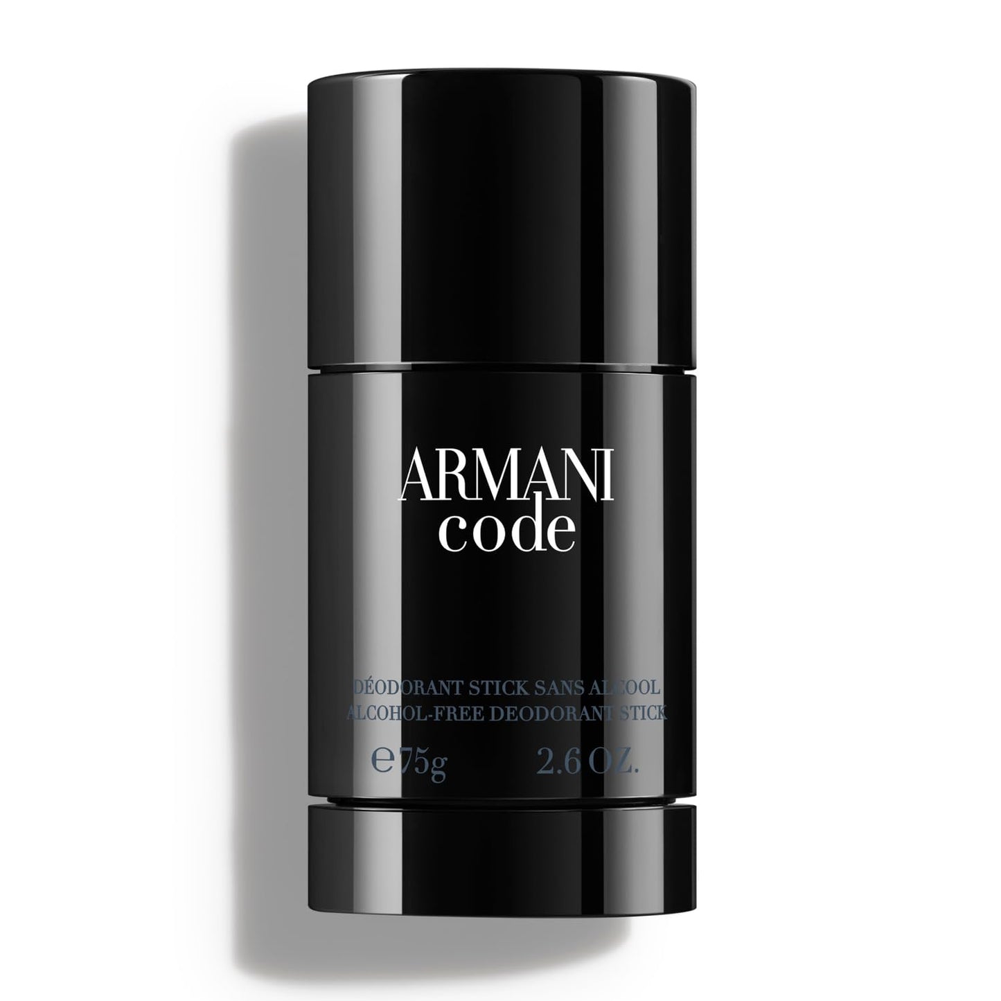 Armani beauty – Code – Deodorant Stick – Fougère Ambery Spicy Fragrance – Green Mandarin, Nutmeg, Tonka Bean Notes – Men's Essentials - 2.6 Fl Oz