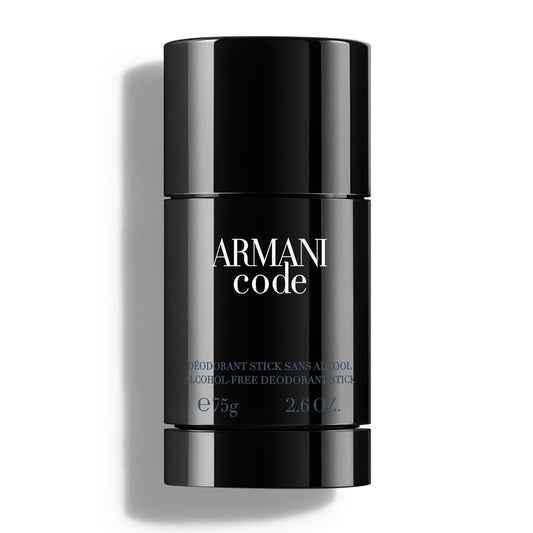 Armani beauty – Code – Deodorant Stick – Fougère Ambery Spicy Fragrance – Green Mandarin, Nutmeg, Tonka Bean Notes – Men's Essentials - 2.6 Fl Oz