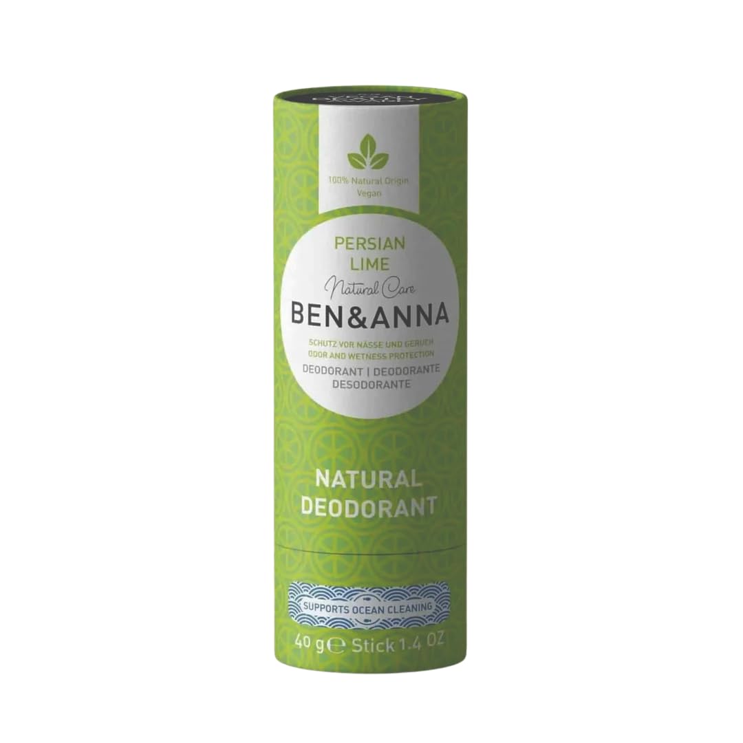 BEN & ANNA Persian Lime Paper Tube Deodorant, 40 GR