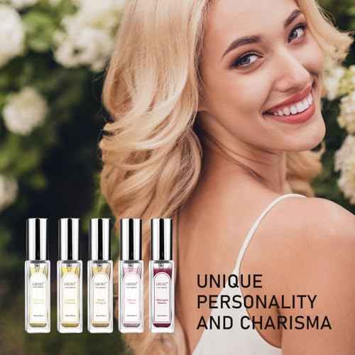 Mini Perfume Gift Set for Women & Teens ? 5 x 0.34 Fl Oz Eau de Parfum Spray ? Floral & Fruity Variety ? Perfect Holiday, Birthday & Christmas Gift