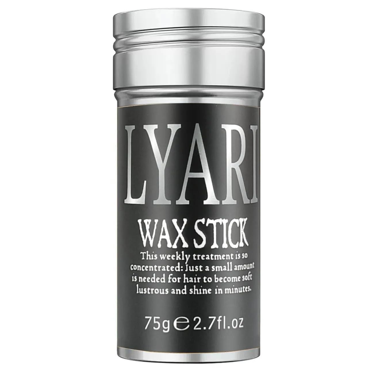 LYARI Hair Wax Stick, Hair-Styling Waxes, Nourishing Accessories - Slick Stick for Both Women & Kids, Gel Tamer for Flyaways, Bun Maker & Styling Cream, 2.7 Fl Oz
