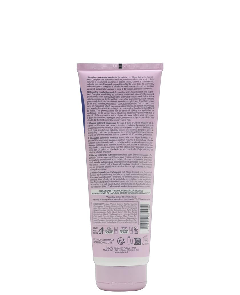 Inebrya Kromask Blueberry Color Mask - Nourishing Hair Treatment | 250 ml