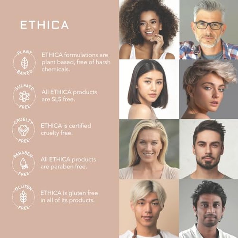 Ethica Beauty Professional Conditioner. Deep Conditioning, Volumizing, & Hydrating. Promotes Strong Healthy Hair, Scalp Health, and Hair Growth, 32 oz